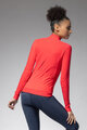 ALÉ Langarm Fahrradtrikot für den Winter - PRAGMA FONDO 3.0 LADY - Rot
