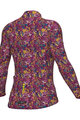 ALÉ Langarm Fahrradtrikot für den Winter - PRAGMA FLOWERY LADY - Rosa/mehrfarbig