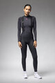 ALÉ Lange Fahrradhose mit Trägern - R-EV1 VOLTAGE - Schwarz