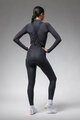 ALÉ Lange Fahrradhose mit Trägern - R-EV1 VOLTAGE - Schwarz