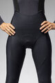 ALÉ Lange Fahrradhose mit Trägern - R-EV1 VOLTAGE - Schwarz