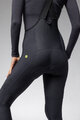 ALÉ Lange Fahrradhose mit Trägern - R-EV1 VOLTAGE - Schwarz