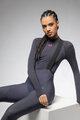 ALÉ Lange Fahrradhose mit Trägern - R-EV1 VOLTAGE - Anthrazit
