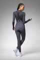 ALÉ Lange Fahrradhose mit Trägern - R-EV1 VOLTAGE - Anthrazit