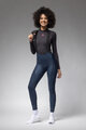 ALÉ Lange Fahrradhose mit Trägern - R-EV1 VOLTAGE - Blau