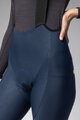 ALÉ Lange Fahrradhose mit Trägern - R-EV1 VOLTAGE - Blau