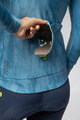 ALÉ Winddichte Fahrradjacke - PR-E KNITTED - Blau