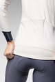 ALÉ Winddichte Fahrradjacke - PRAGMA FONDO 3.0 - Elfenbein