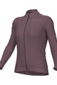 ALÉ Langarm Fahrradtrikot für den Winter - PR-E FOLLOW ME 2.0 LADY - Lila