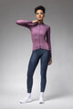 ALÉ Langarm Fahrradtrikot für den Winter - PR-E FOLLOW ME 2.0 LADY - Lila