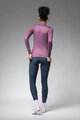 ALÉ Langarm Fahrradtrikot für den Winter - PR-E FOLLOW ME 2.0 LADY - Lila