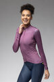 ALÉ Langarm Fahrradtrikot für den Winter - PR-E FOLLOW ME 2.0 LADY - Lila