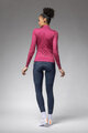 ALÉ Langarm Fahrradtrikot für den Winter - PR-E FOLLOW ME 2.0 LADY - Rosa