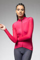 ALÉ Langarm Fahrradtrikot für den Winter - PR-E FOLLOW ME 2.0 LADY - Rosa