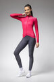ALÉ Langarm Fahrradtrikot für den Winter - PR-E FOLLOW ME 2.0 LADY - Rosa
