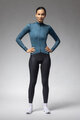 ALÉ Langarm Fahrradtrikot für den Winter - PR-E FOLLOW ME 2.0 LADY - Blau