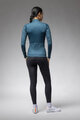 ALÉ Langarm Fahrradtrikot für den Winter - PR-E FOLLOW ME 2.0 LADY - Blau