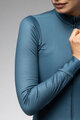 ALÉ Langarm Fahrradtrikot für den Winter - PR-E FOLLOW ME 2.0 LADY - Blau