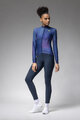 ALÉ Langarm Fahrradtrikot für den Winter - PR-E STELLAR LADY - Blau