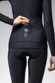 ALÉ Langarm Fahrradtrikot für den Winter - R-EV1 WARM RACE 2.0 LADY - Schwarz