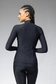 ALÉ Langarm Fahrradtrikot für den Winter - R-EV1 WARM RACE 2.0 LADY - Schwarz