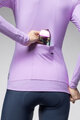 ALÉ Langarm Fahrradtrikot für den Winter - R-EV1 WARM RACE 2.0 LADY - Lila