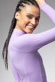ALÉ Langarm Fahrradtrikot für den Winter - R-EV1 WARM RACE 2.0 LADY - Lila