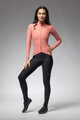 ALÉ Langarm Fahrradtrikot für den Winter - R-EV1 WARM RACE 2.0 LADY - Rosa