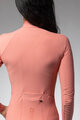 ALÉ Langarm Fahrradtrikot für den Winter - R-EV1 WARM RACE 2.0 LADY - Rosa