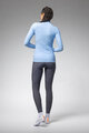 ALÉ Langarm Fahrradtrikot für den Winter - R-EV1 WARM RACE 2.0 LADY - Hellblau