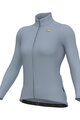 ALÉ Langarm Fahrradtrikot für den Winter - R-EV1 WARM RACE 2.0 LADY - Hellblau