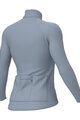 ALÉ Langarm Fahrradtrikot für den Winter - R-EV1 WARM RACE 2.0 LADY - Hellblau
