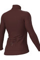 ALÉ Langarm Fahrradtrikot für den Winter - R-EV1 WARM RACE 2.0 LADY - Braun