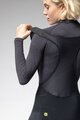ALÉ 3/4 lange Fahrradhose mit Träger  - PRAGMA WINTER - Schwarz