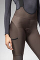 ALÉ Lange Fahrradhose mit Trägern - STONES CARGO 2.0 - Braun