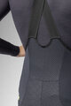 ALÉ Lange Fahrradhose mit Trägern - R-EV1 VOLTAGE - Schwarz
