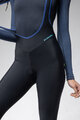 ALÉ Lange Fahrradhose mit Trägern - KLIMATIK K-ATMO 3.0 - Schwarz
