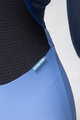 ALÉ Lange Fahrradhose mit Trägern - KLIMATIK K-ATMO 3.0 - Hellblau