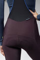 ALÉ Lange Fahrradhose mit Trägern - KLIMATIK K-ATMO 3.0 - bordeaux