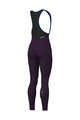 ALÉ Lange Fahrradhose mit Trägern - KLIMATIK K-ATMO 3.0 - bordeaux