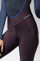 ALÉ Lange Fahrradhose mit Trägern - KLIMATIK K-ATMO 3.0 - bordeaux