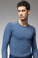 ALÉ Langarm Fahrrad-Shirt - INTIMO K-BASE - Blau