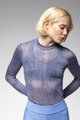 ALÉ Langarm Fahrrad-Shirt - INTIMO KNITTED - Blau