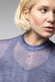 ALÉ Langarm Fahrrad-Shirt - INTIMO KNITTED - Blau