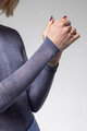 ALÉ Langarm Fahrrad-Shirt - INTIMO KNITTED - Blau