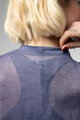 ALÉ Langarm Fahrrad-Shirt - INTIMO KNITTED - Blau
