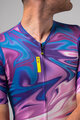 ALÉ Kurzarm Fahrradtrikot - SMOOTHIE - Blau/Lila