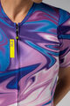ALÉ Kurzarm Fahrradtrikot - SMOOTHIE - Lila/Blau