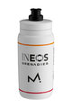 ELITE Fahrrad-Wasserflasche - FLY 550 INEOS GRENADIER 2025 - Weiß