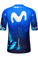 GOBIK Kurzarm Fahrradtrikot - ODYSSEY MOVISTAR TEAM 2024 - Blau/Weiß